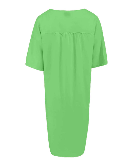 Jurk - Linde Linnen Uni | Appel-Groen