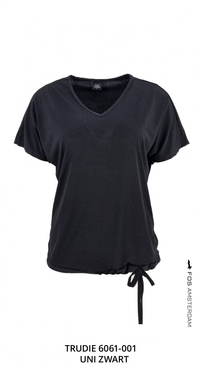 Top - Trudie Uni-ET | Zwart