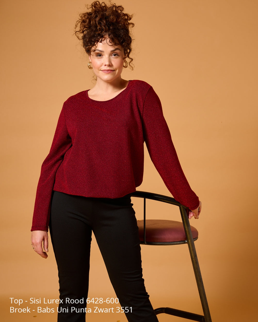 Sisi - Lurex | Rood