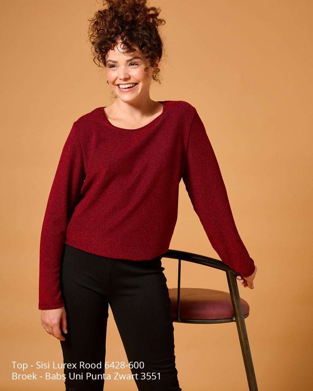 Sisi - Lurex | Rood