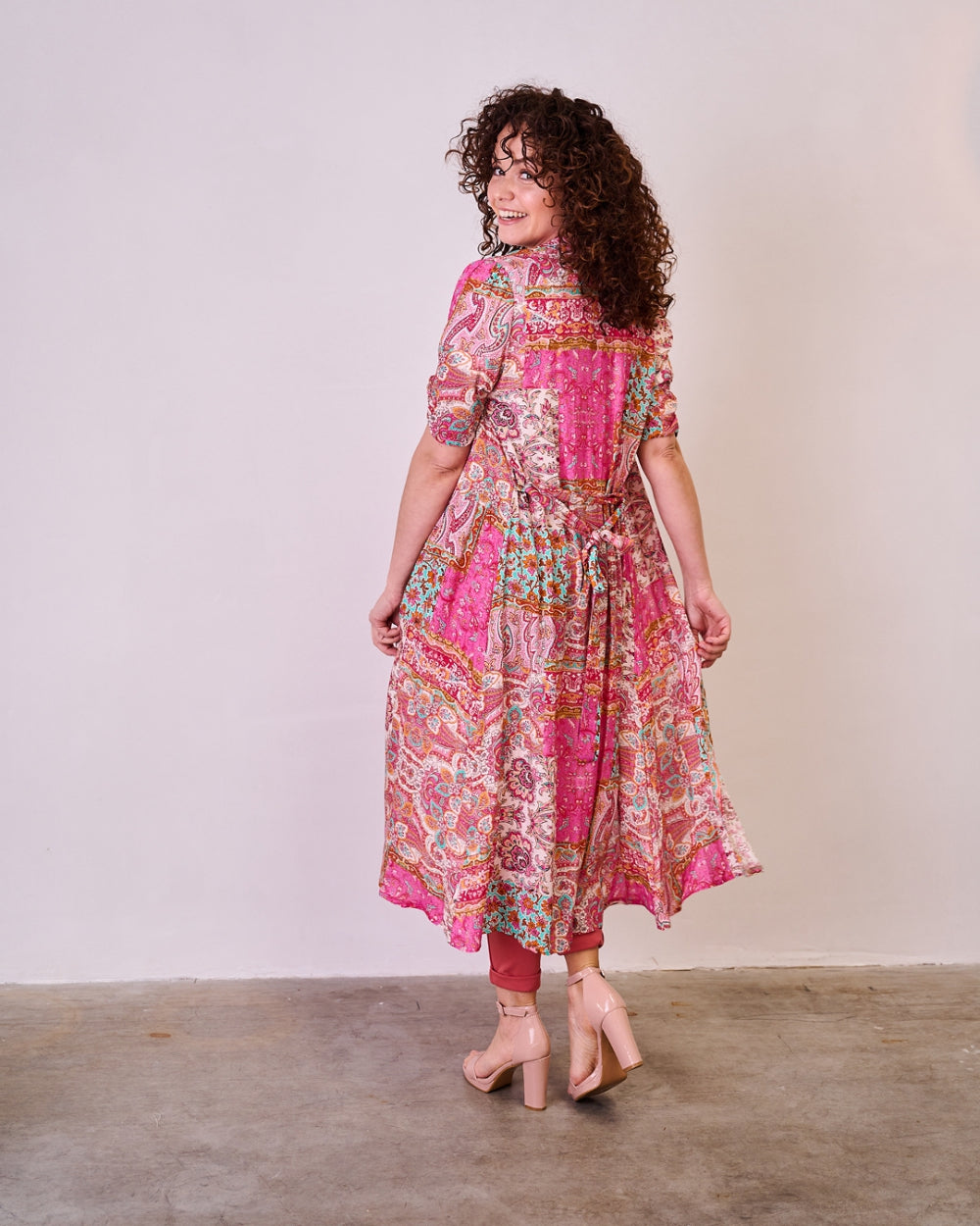 Donna - Paisley Patch | Fuchsia
