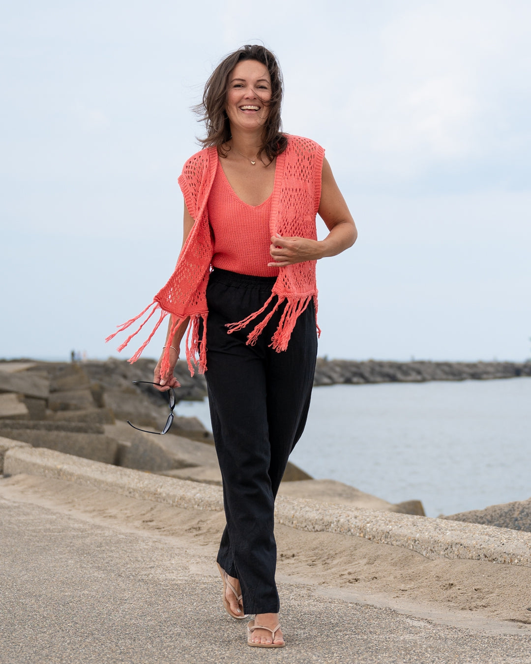broek rikki uni zwart