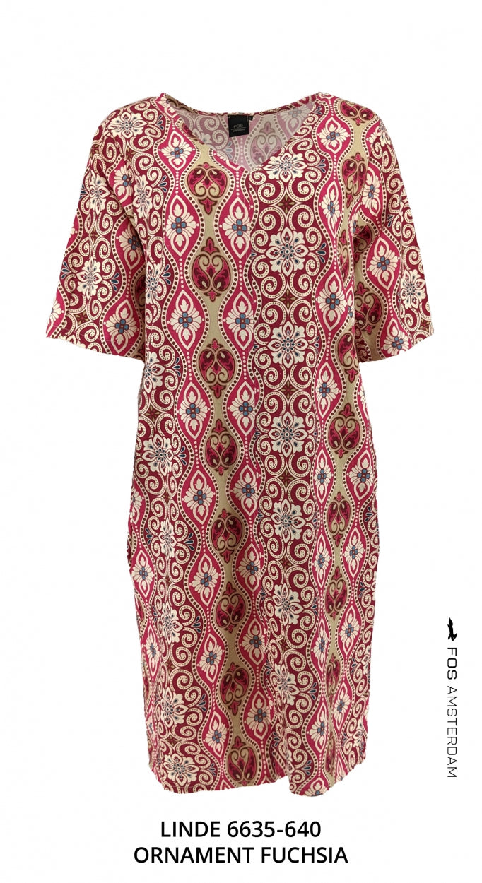 Linde - ornament | Fuchsia