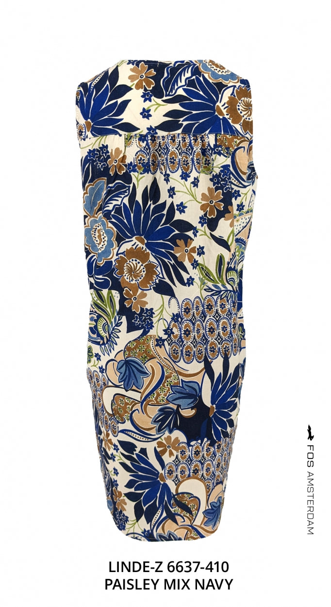 linde z paisley mix navy