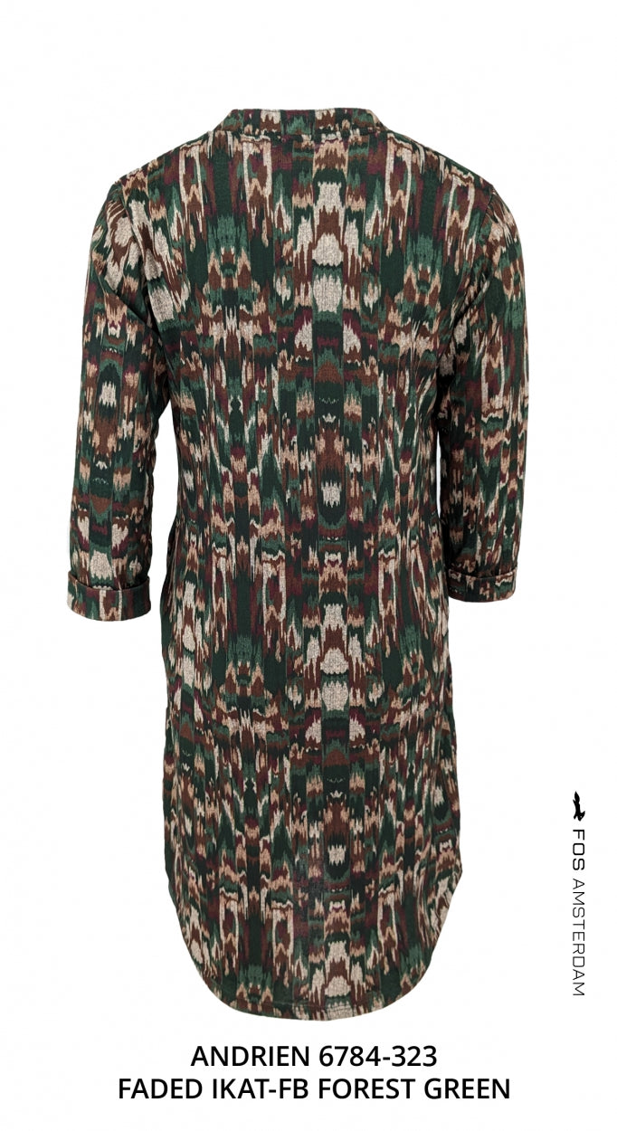 Andrien - Faded Ikat-FB | Forest Green