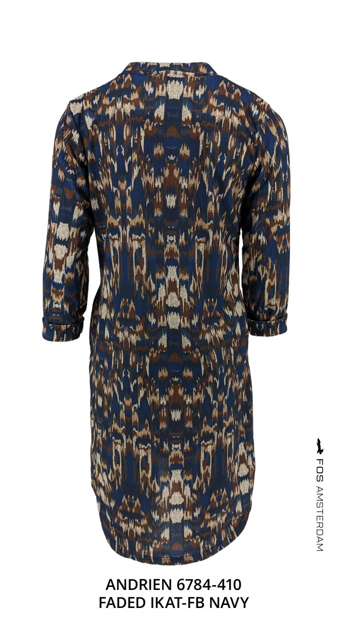 Andrien - Faded Ikat-FB | Navy