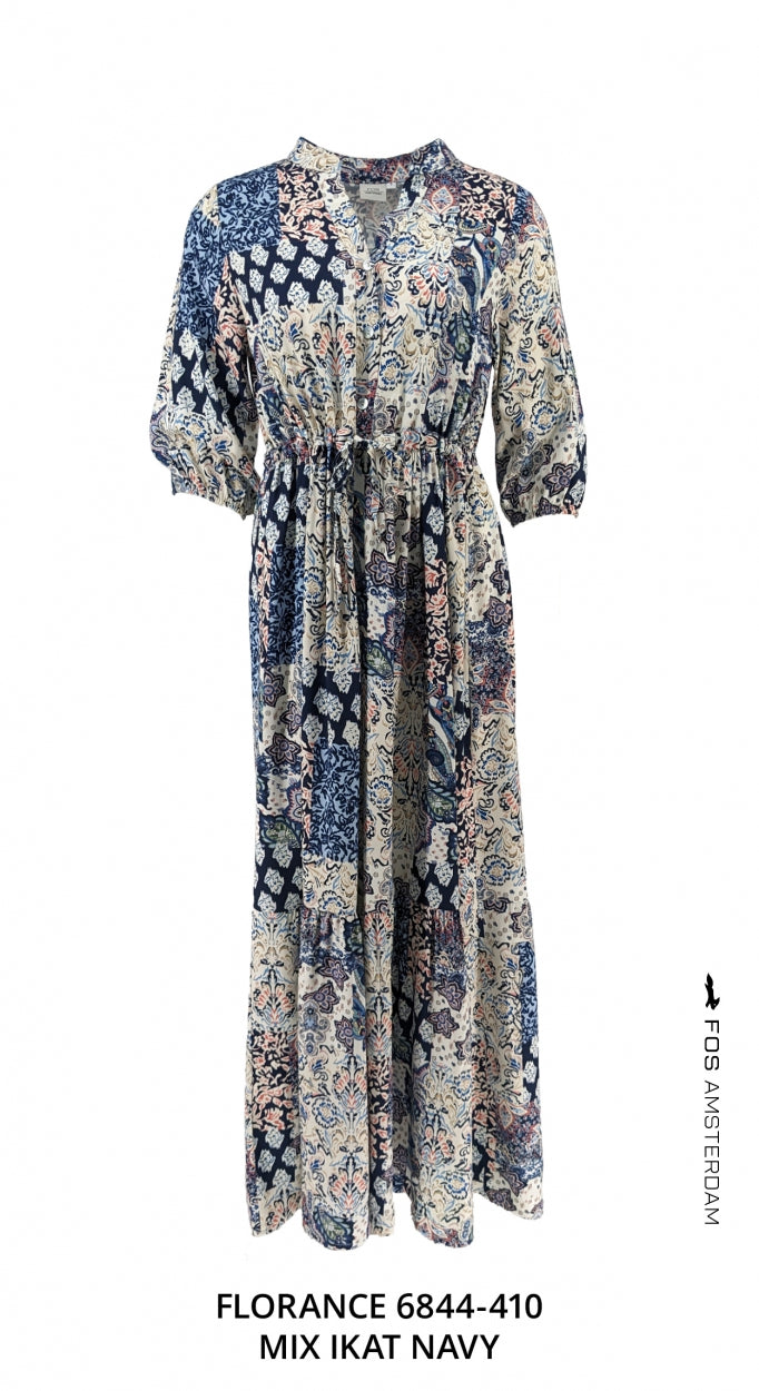 Florance - Mix Ikat | Navy