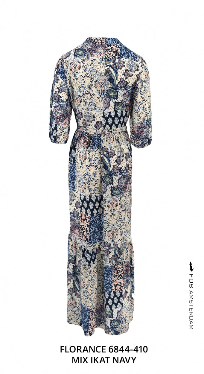 Florance - Mix Ikat | Navy