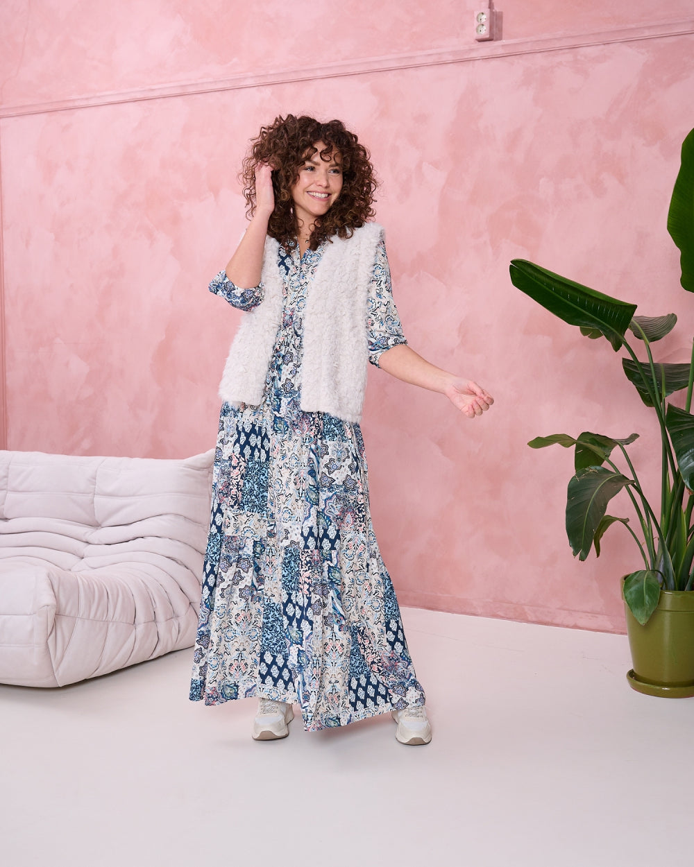 Florance - Mix Ikat | Navy