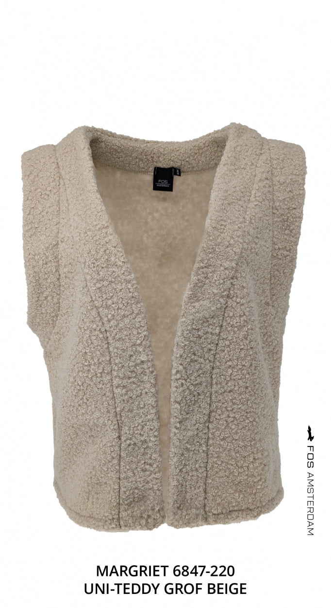 Margriet - Uni-Teddy Grof | Beige