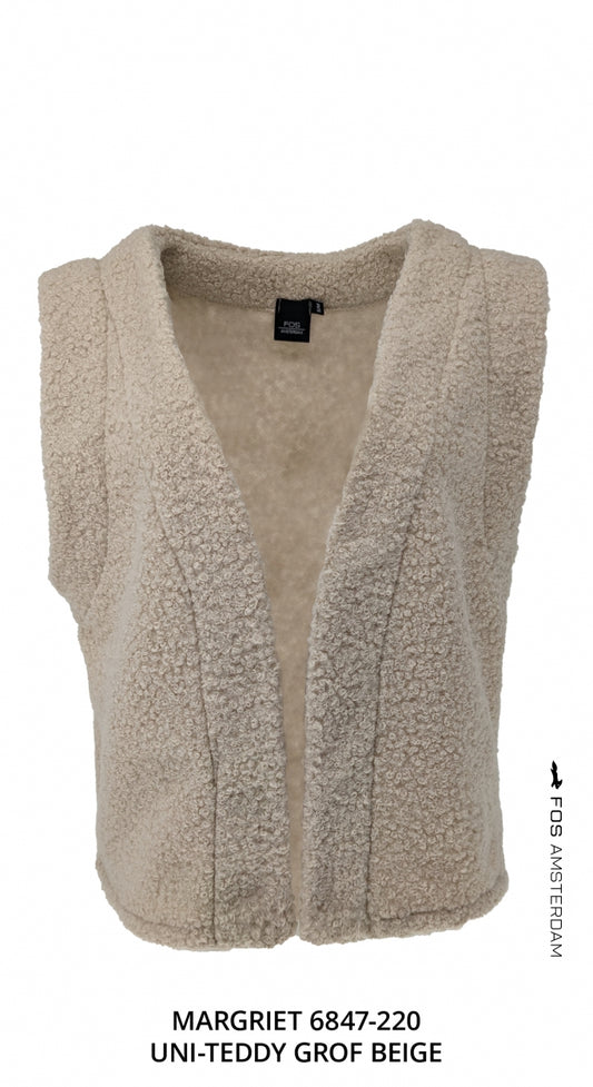 Margriet - Uni-Teddy Grof | Beige