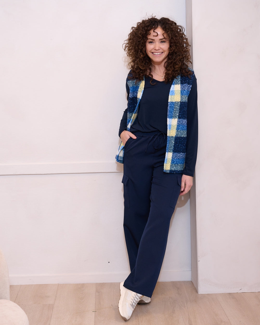 Gaby - Ruit-Teddy Grof | Blauw