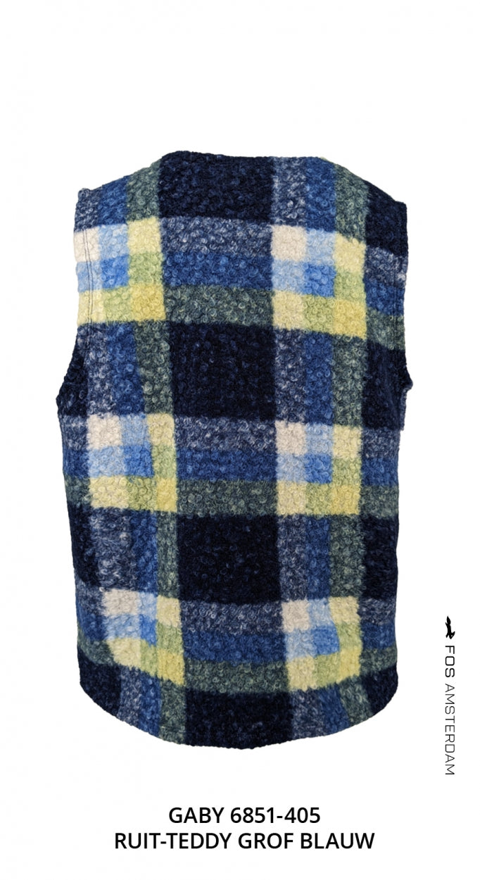 Gaby - Ruit-Teddy Grof | Blauw