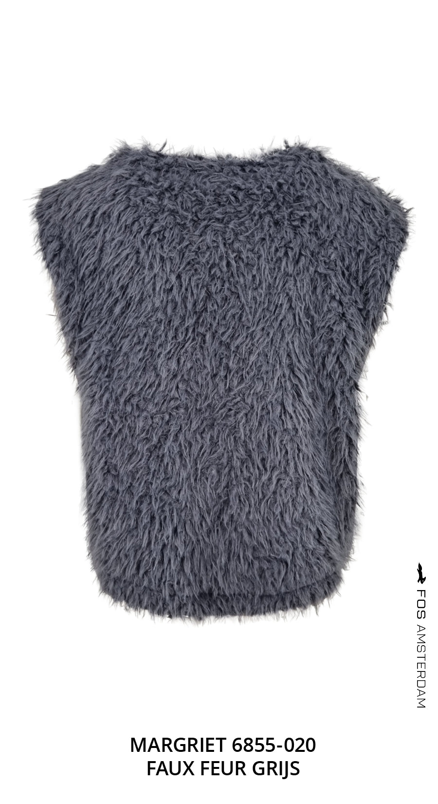 Gilet - Margriet Faux Fur | Grijs