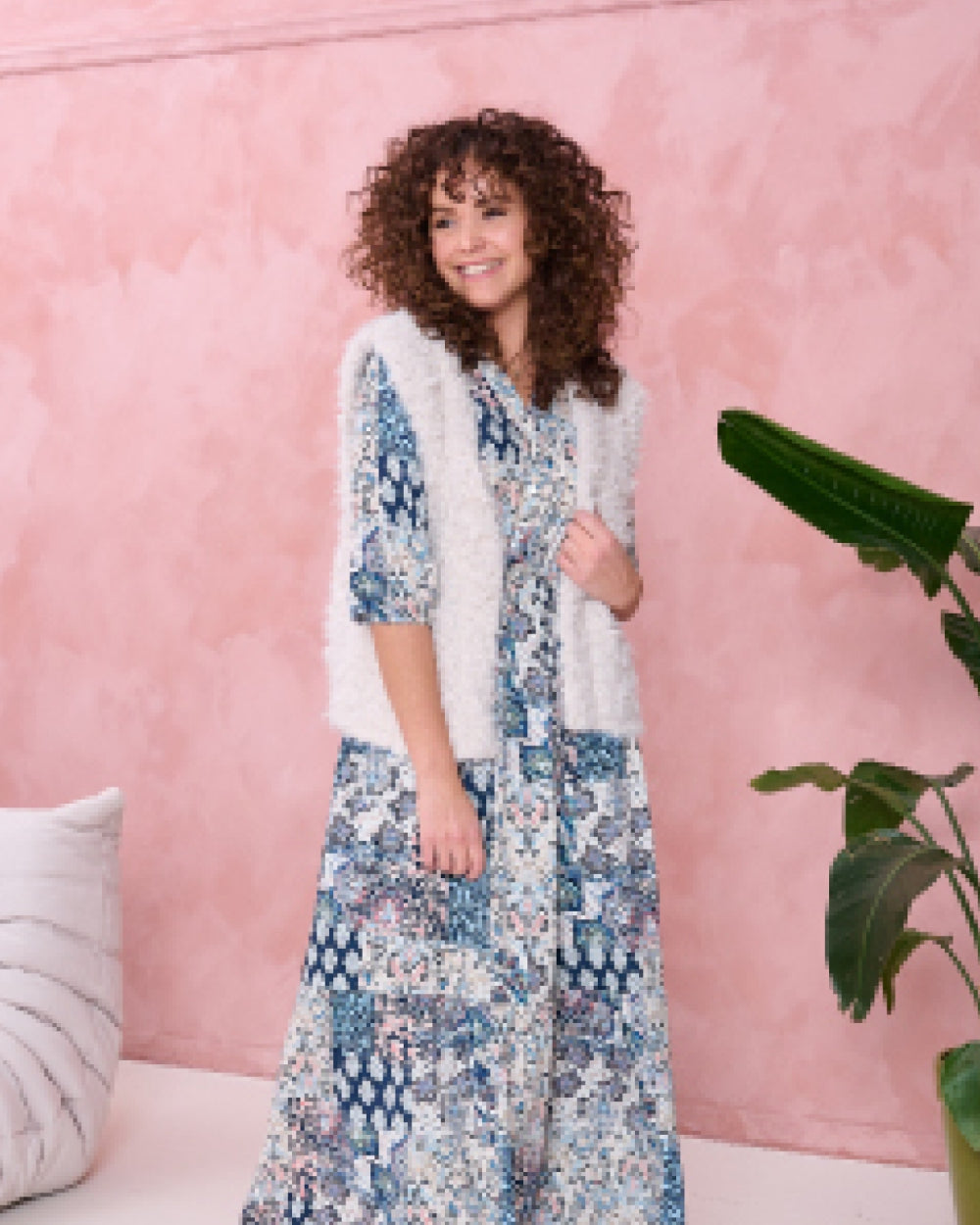 Gilet - Margriet Faux Fur | Off-White