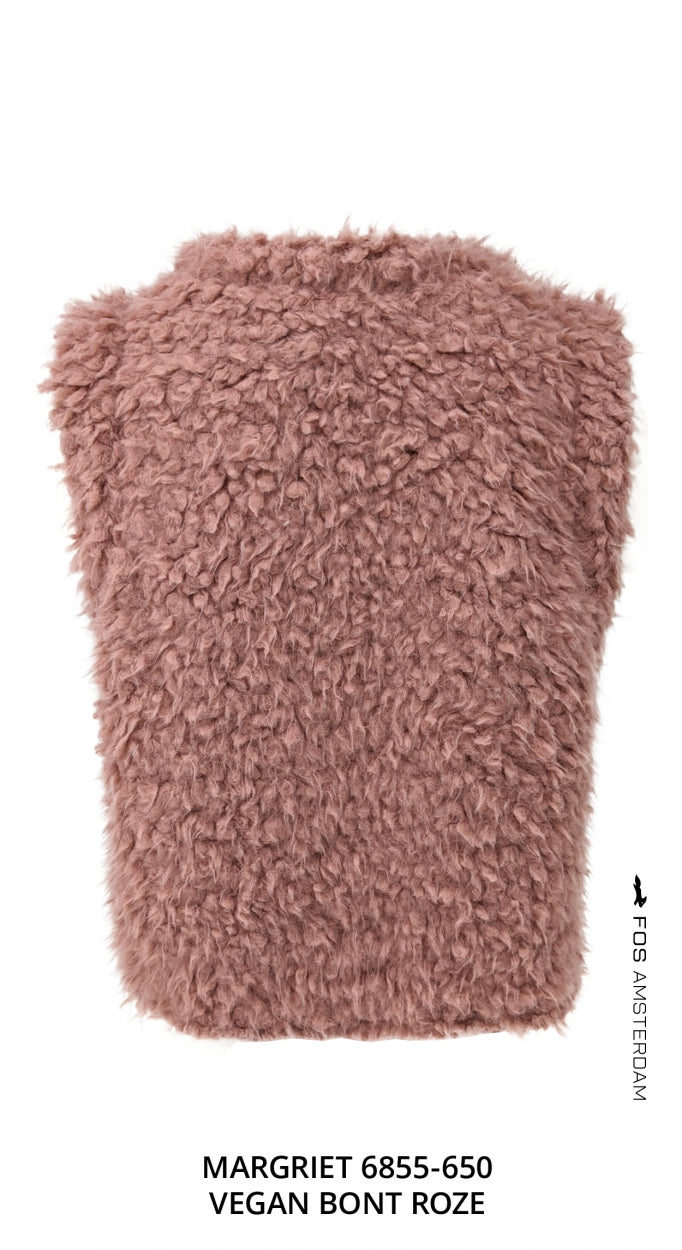 Gilet - Margriet Faux Fur | Roze