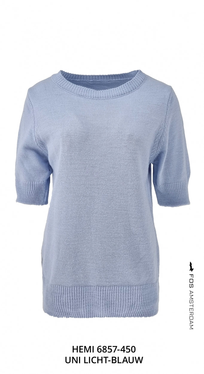 top hemi uni licht blauw