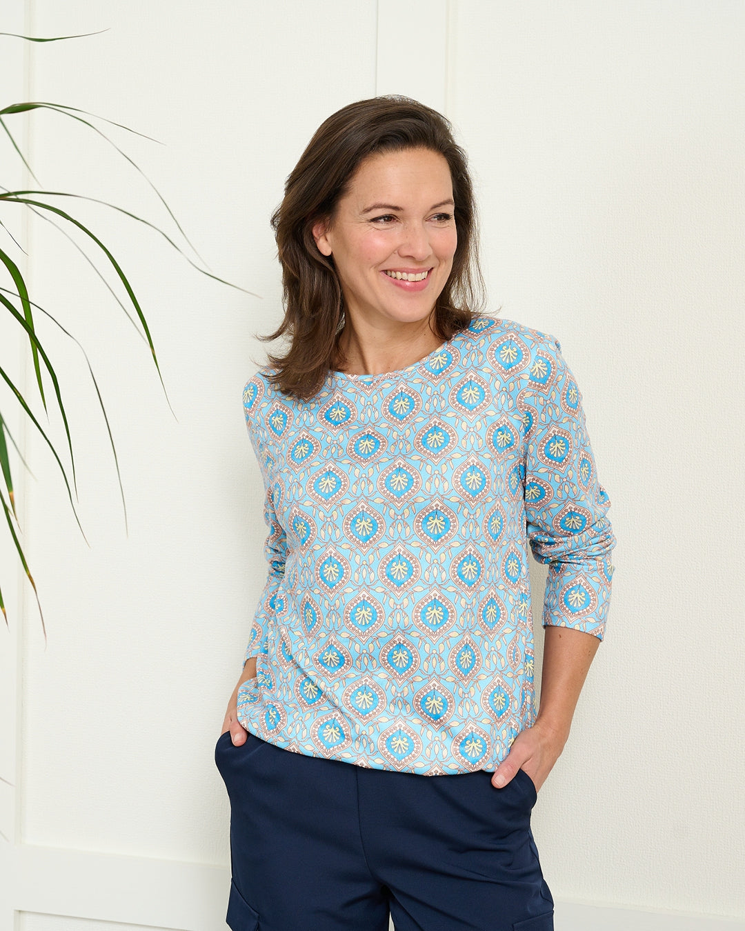 Sisi - Medaillion-FB | Licht-Blauw