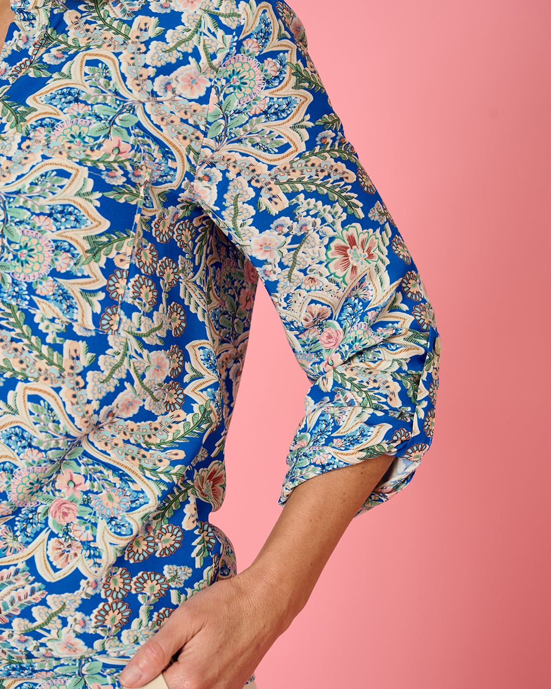 Elodie - Blouse Kashmar | Kobalt Tops & Blouses