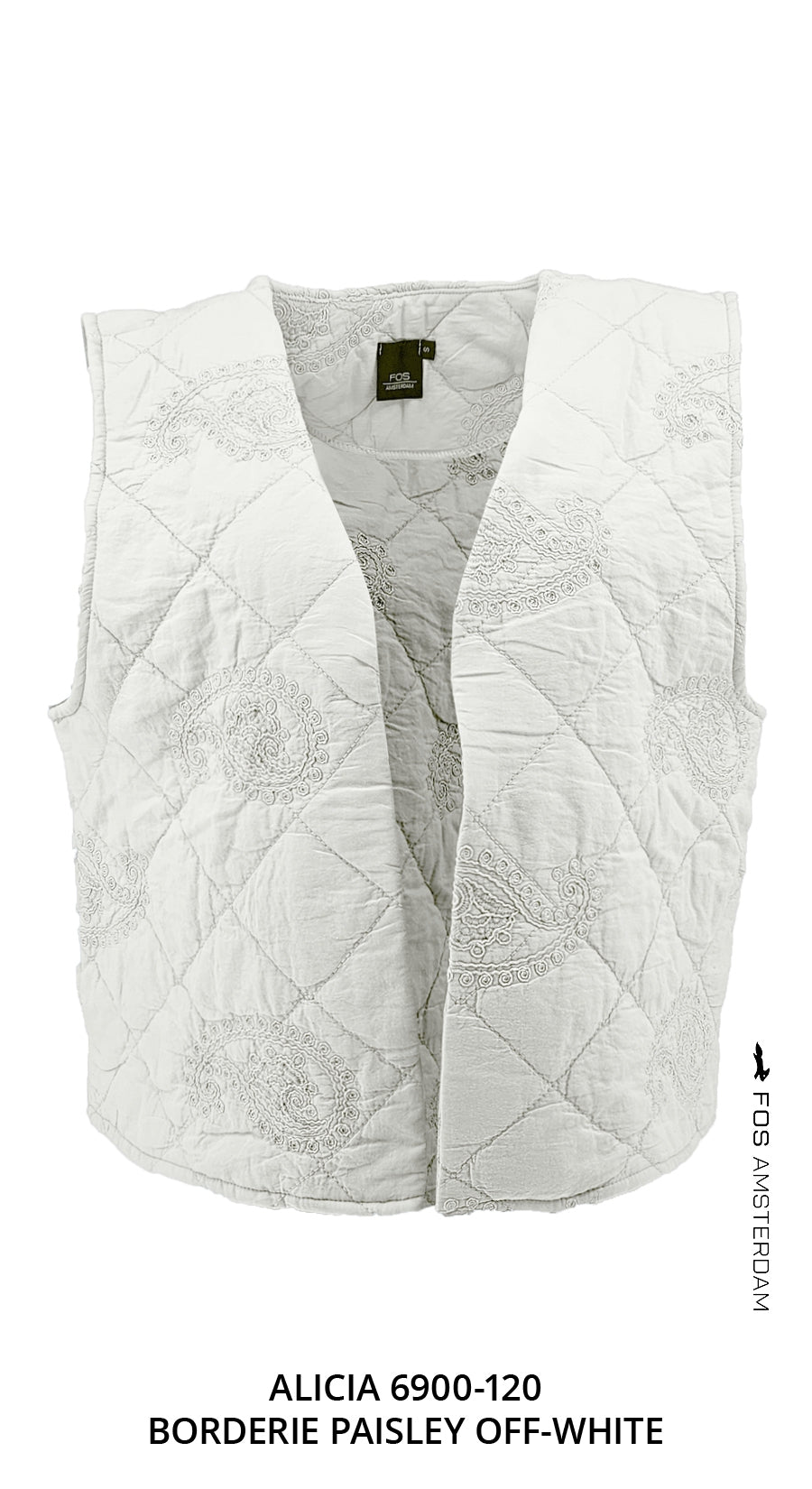 Alicia - Broderie Paisley | Off-White