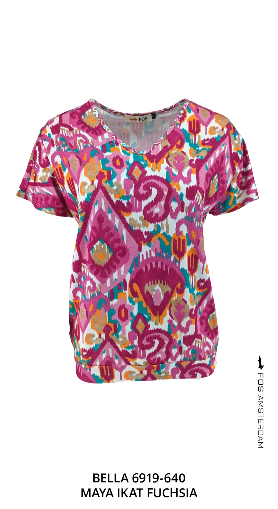 Bella - Maya Ikat | Fuchsia