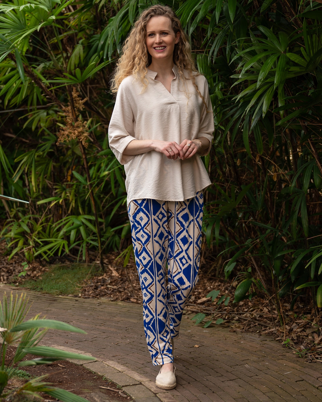 Zinzi - Vierhoeken-ET | Kobalt Broeken