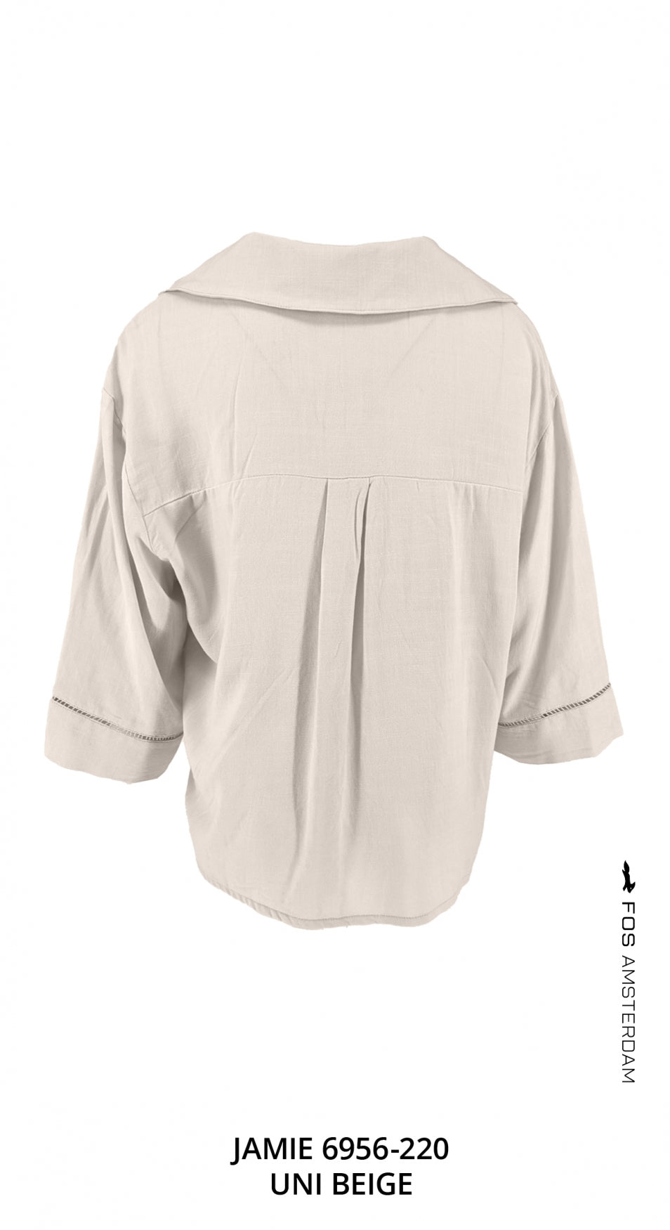 blouse jamie uni beige