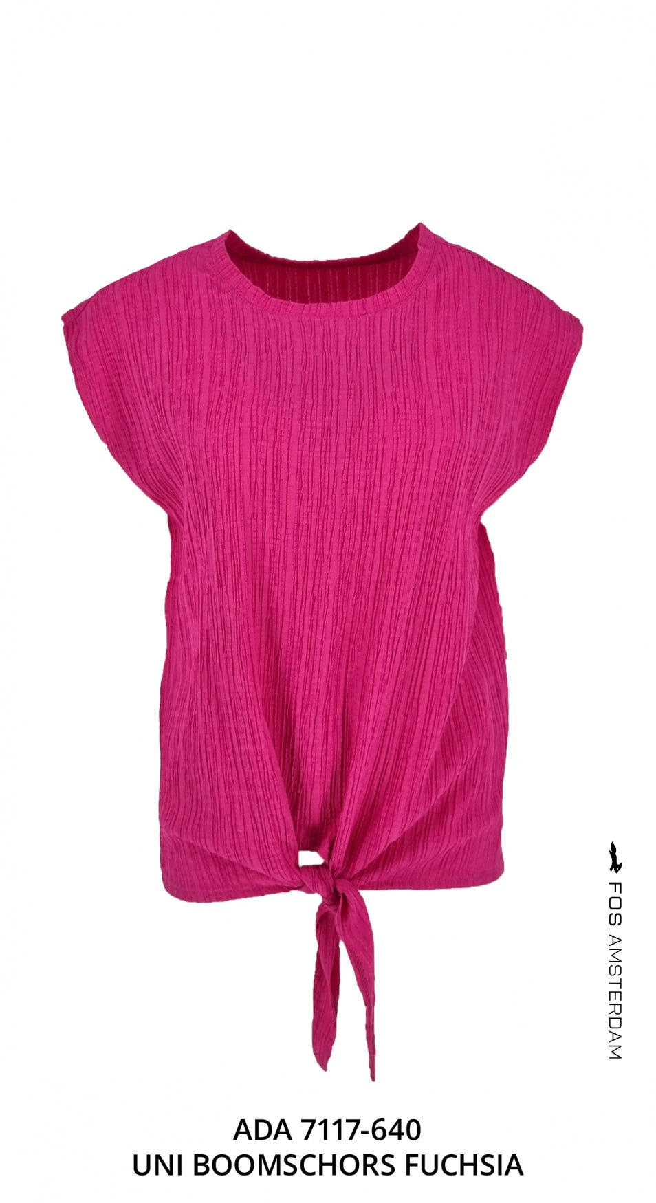 Top - Ada - Uni Boomschors | Fuchsia