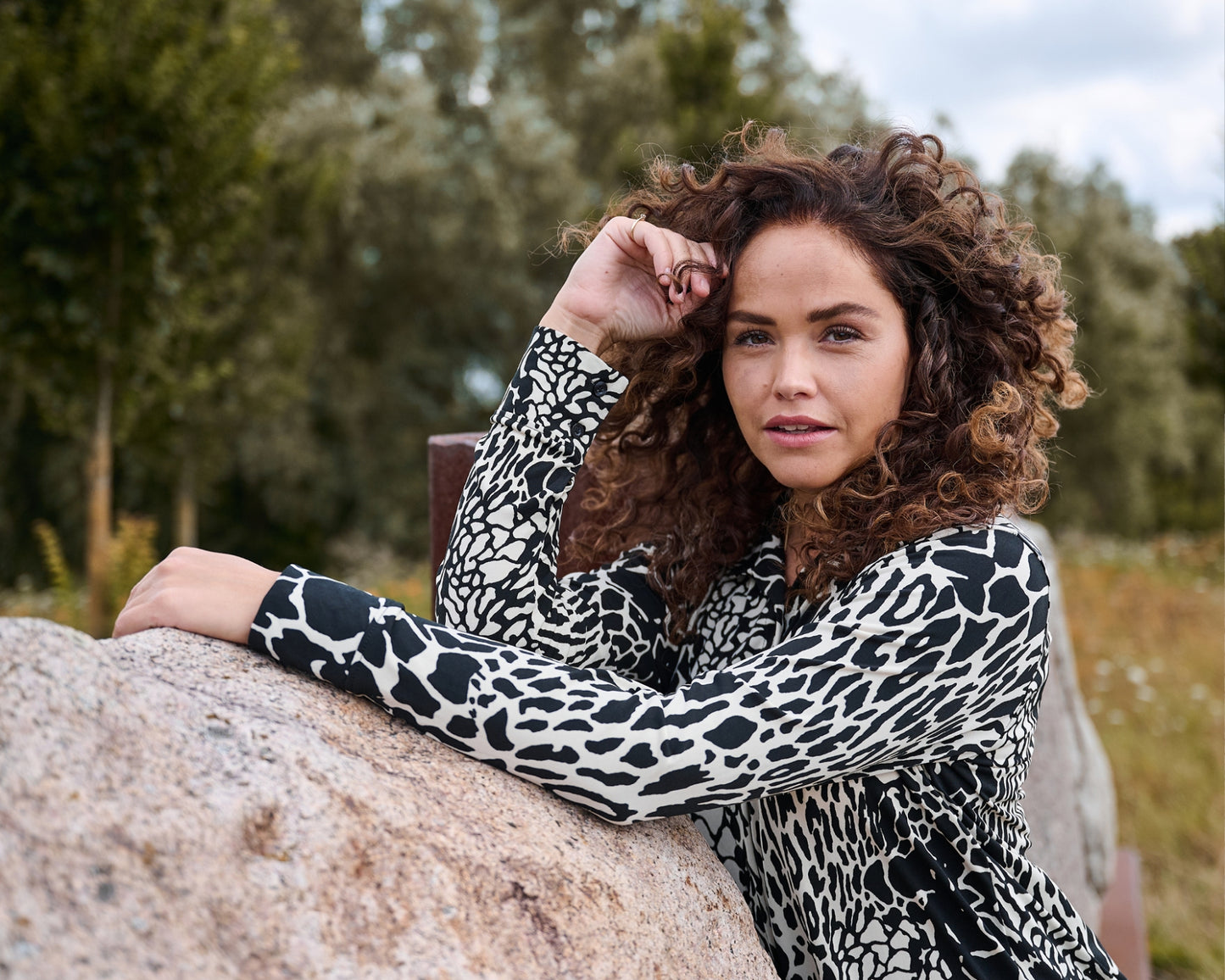 Olivia - Multi Panter-ET | Zwart