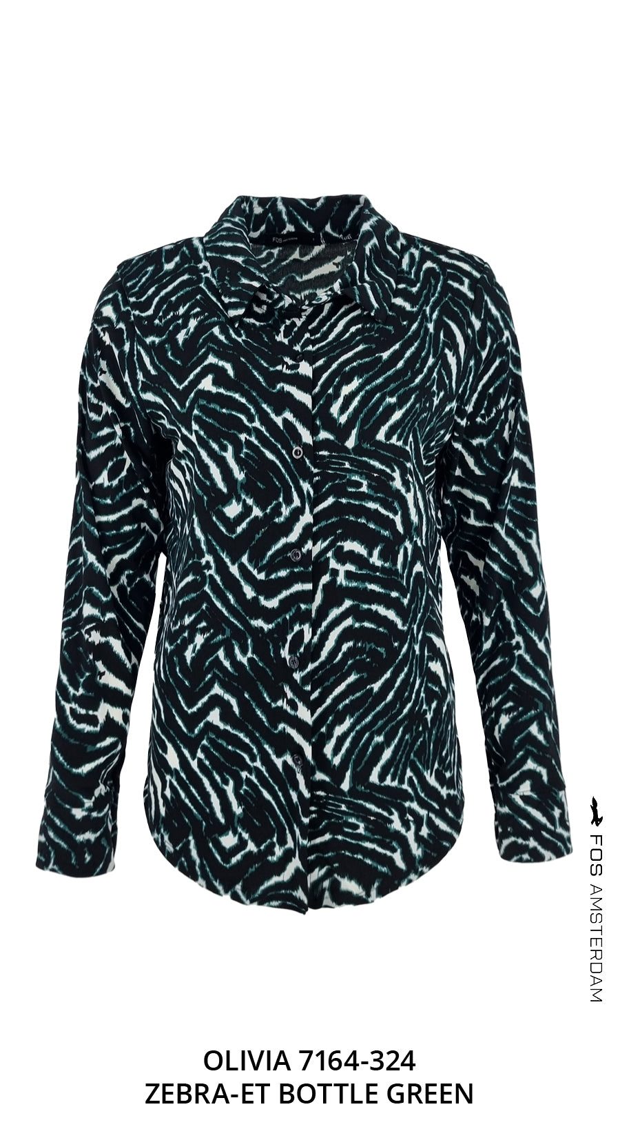 Olivia - Zebra-ET | Bottle Green