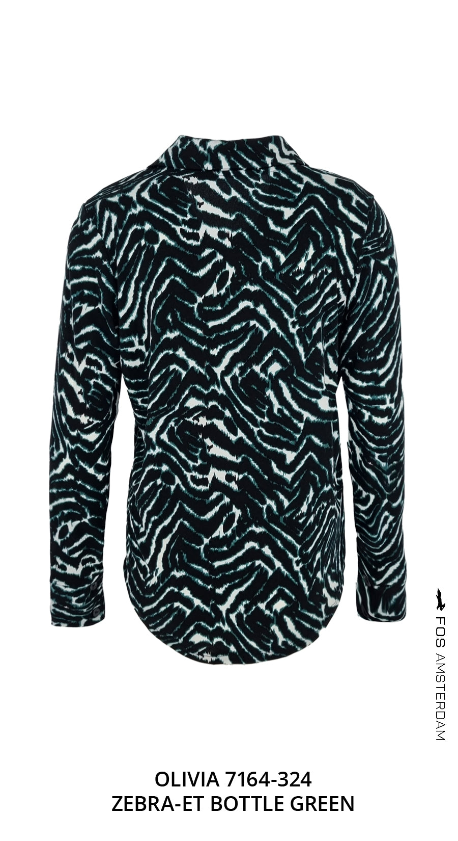 Olivia - Zebra-ET | Bottle Green
