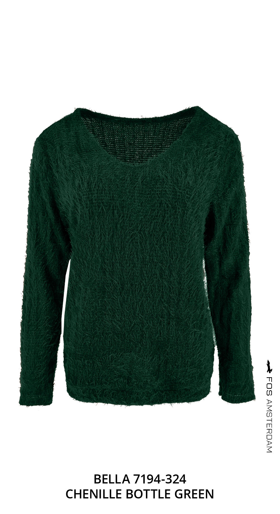 Bella - Chenille | Bottle Green