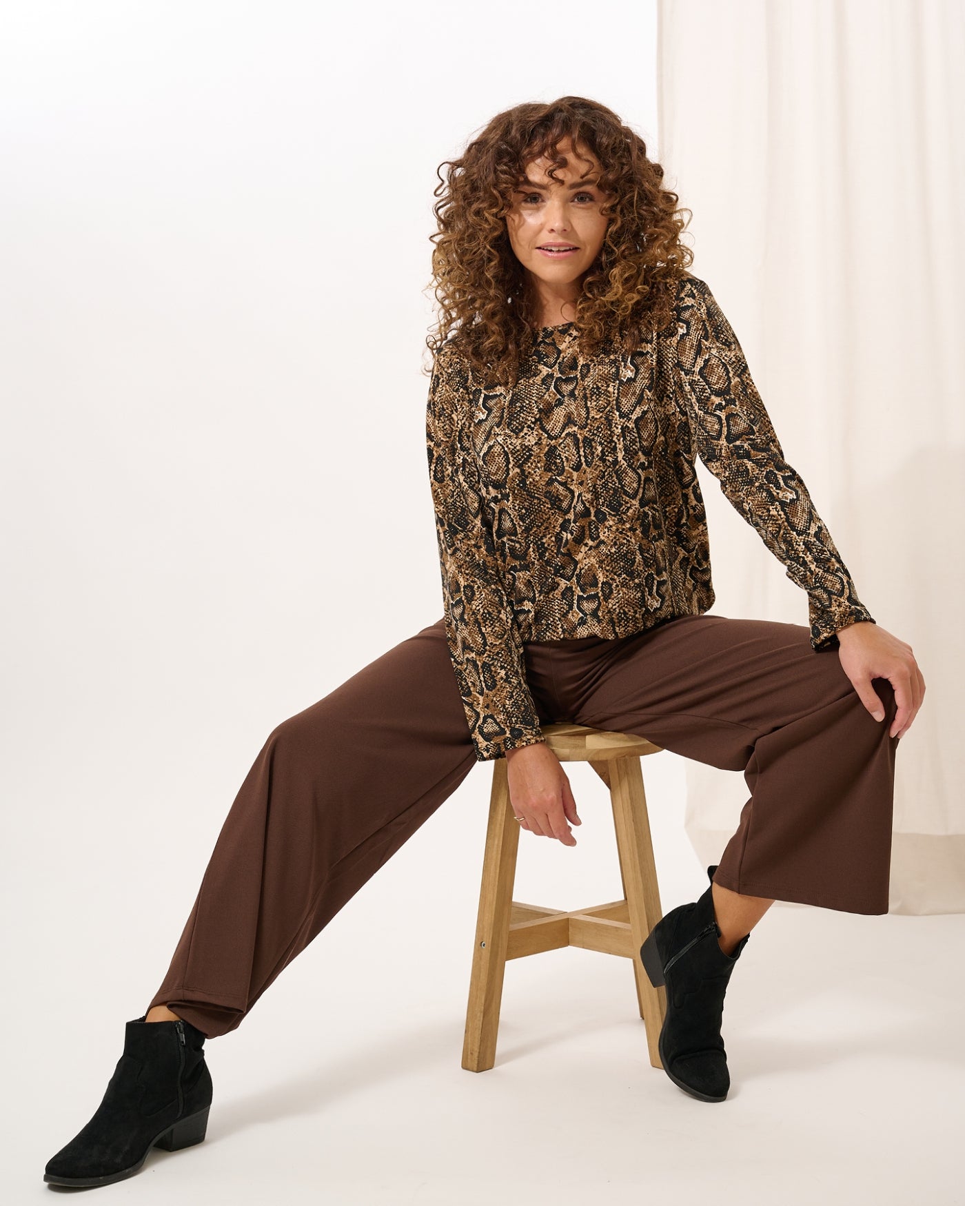 Broek - Bentha Uni | Bruin