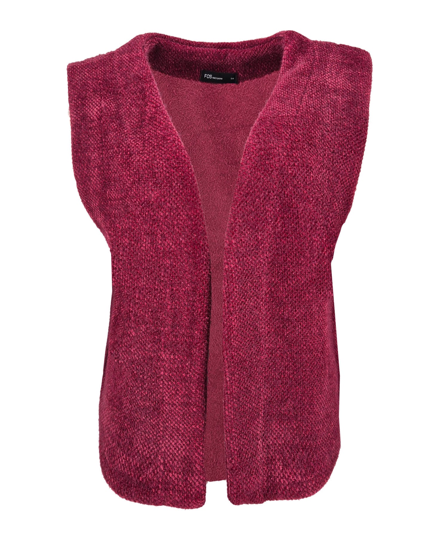 Gilet - Margriet Duffel Lurex | Bordeaux