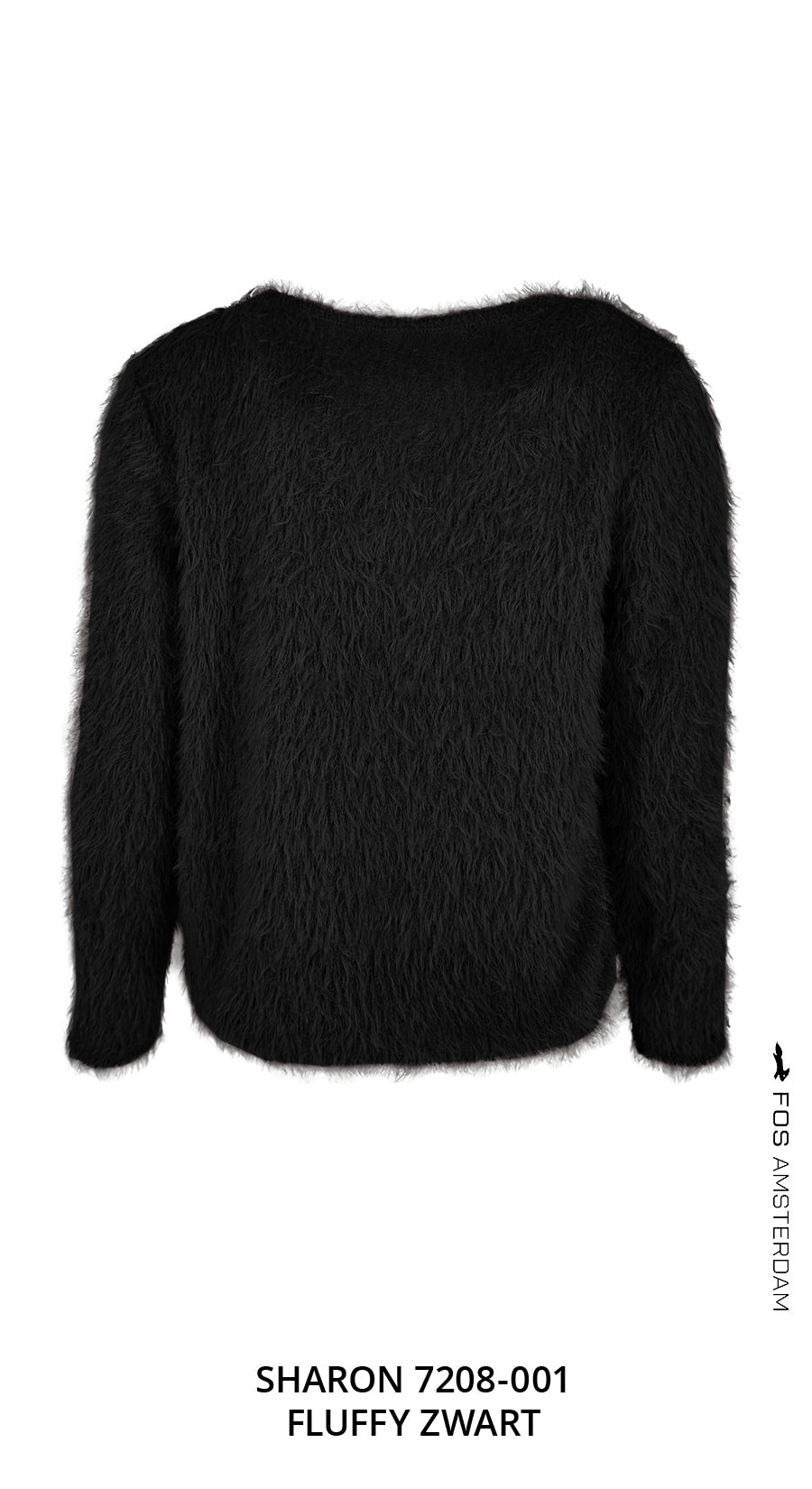 Sharon - Fluffy Chenille | Zwart