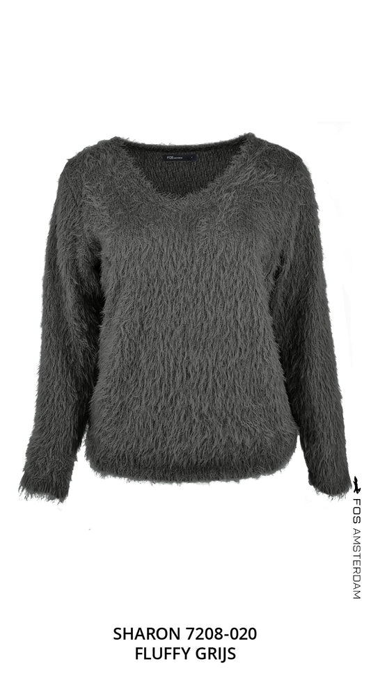 Sharon - Fluffy Chenille | Grijs