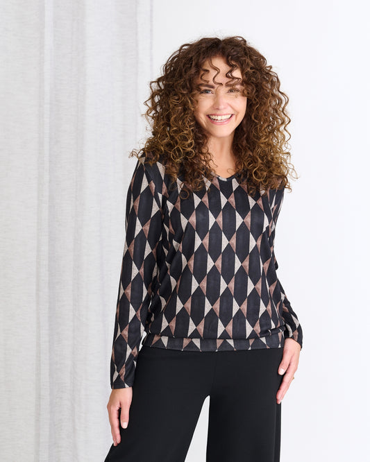 Bella - Origami-FB | Zwart