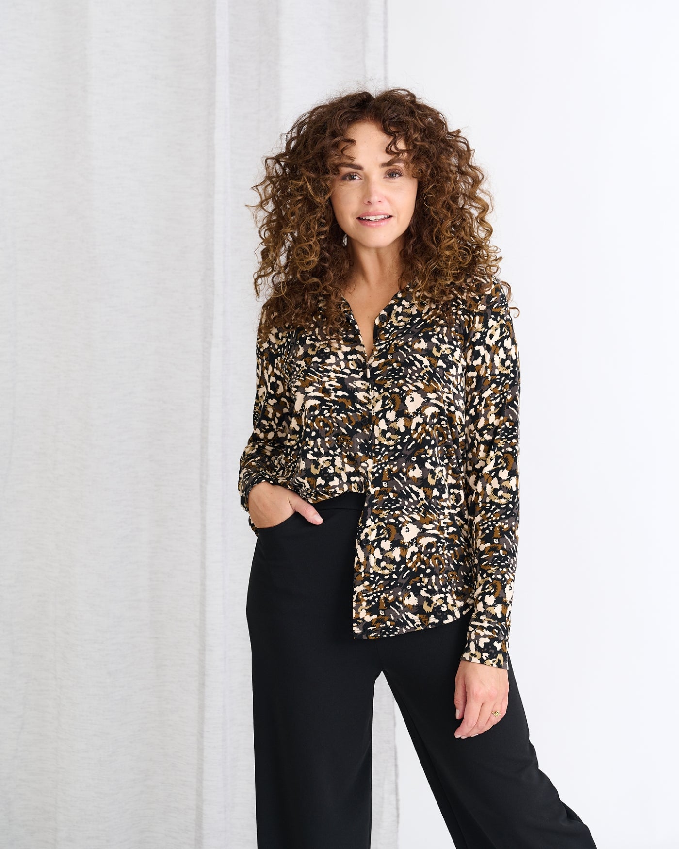 Olivia - Panter Mix-ET | Zwart