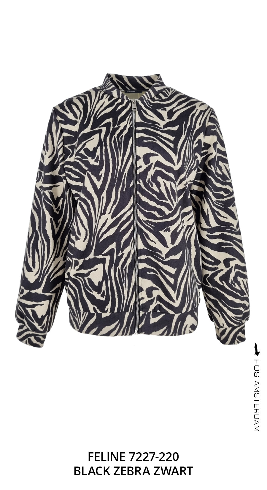 Feline - Black Zebra | Beige