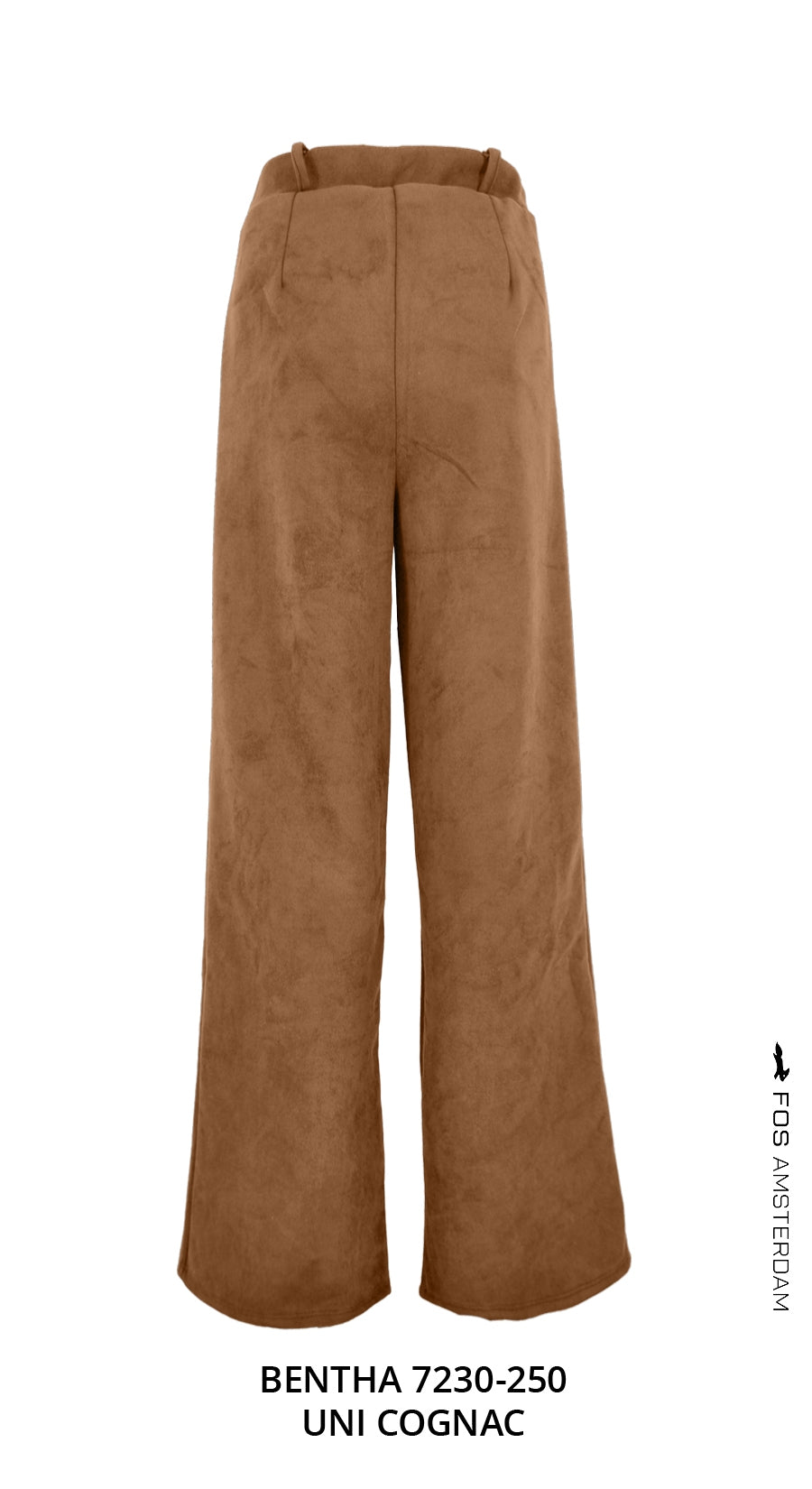 Bentha - Uni Suedine | Cognac Broeken