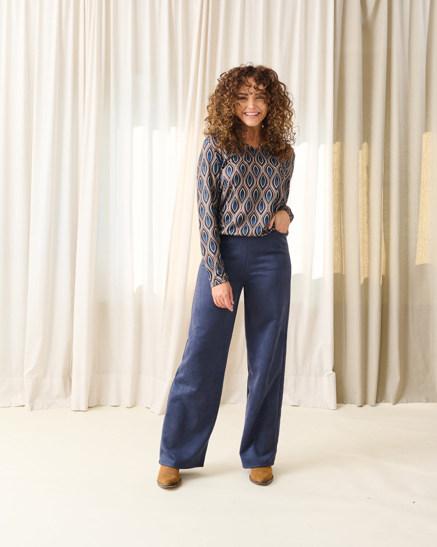 Bentha - Uni Suedine | Navy