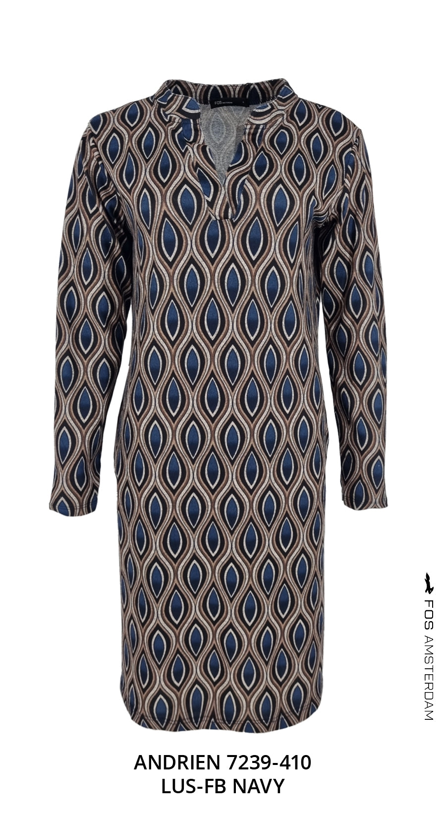 Andrien - Lus-FB | Navy Jurken