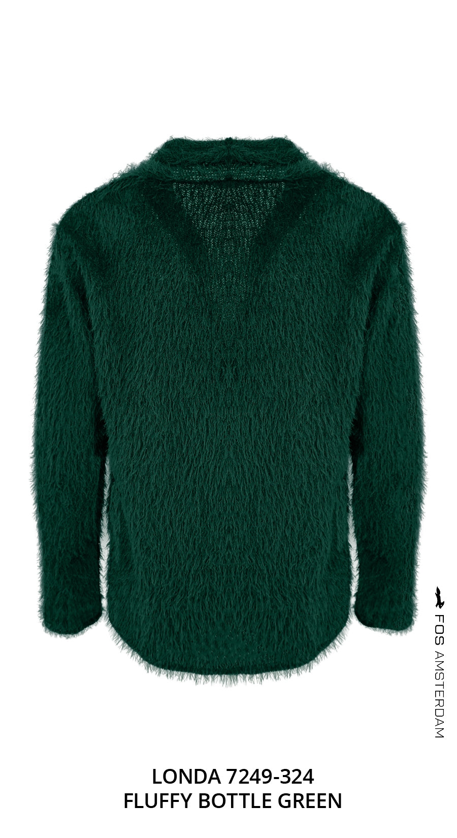 Vest - Londa Fluffy-Fluffy | Bottle Green