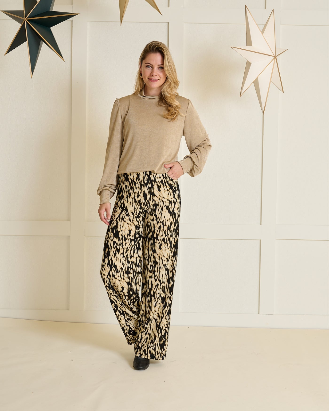 Broek - Bentha Flake | Camel