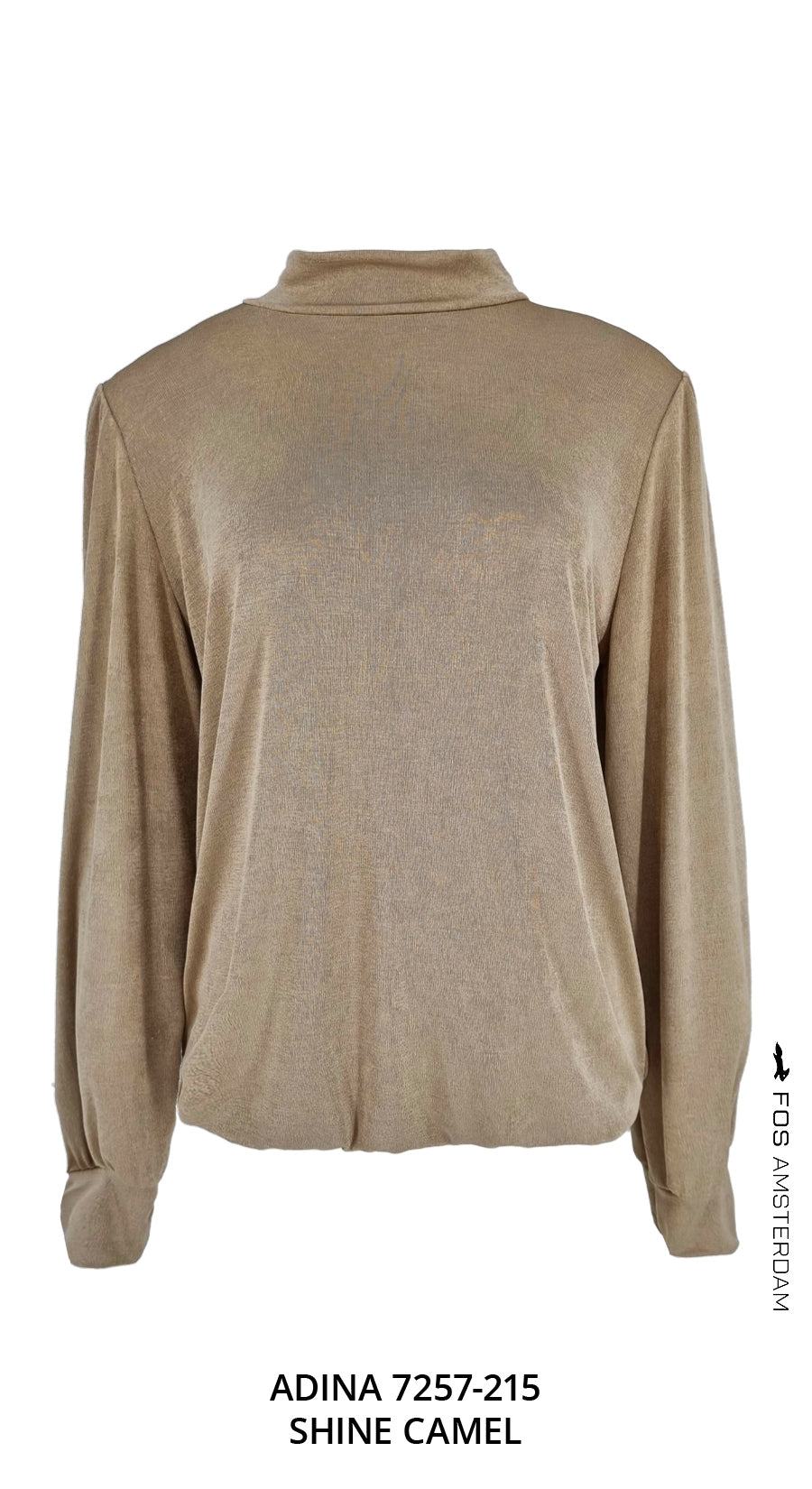 Top - Adina Shine | Camel