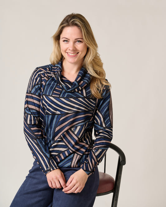 Top - Nico Escher-FB | Navy