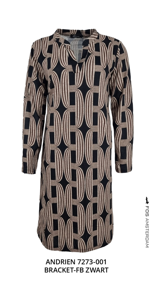 Jurk - Andrien Bracket-FB | Zwart