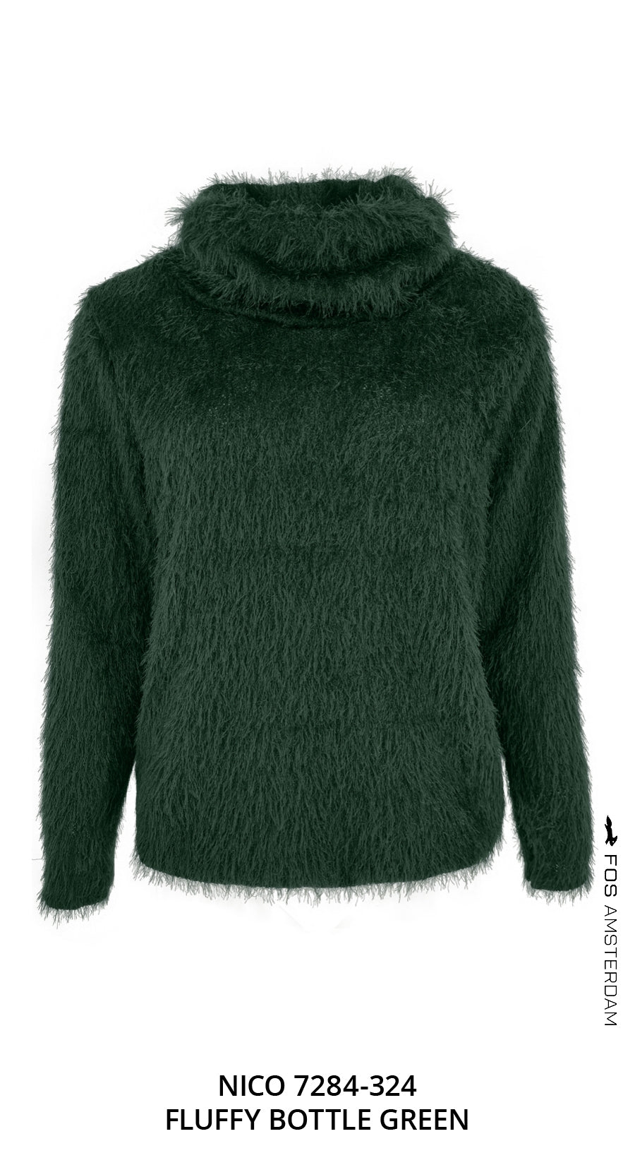 Top - Nico Fluffy Chenille | Bottle Green