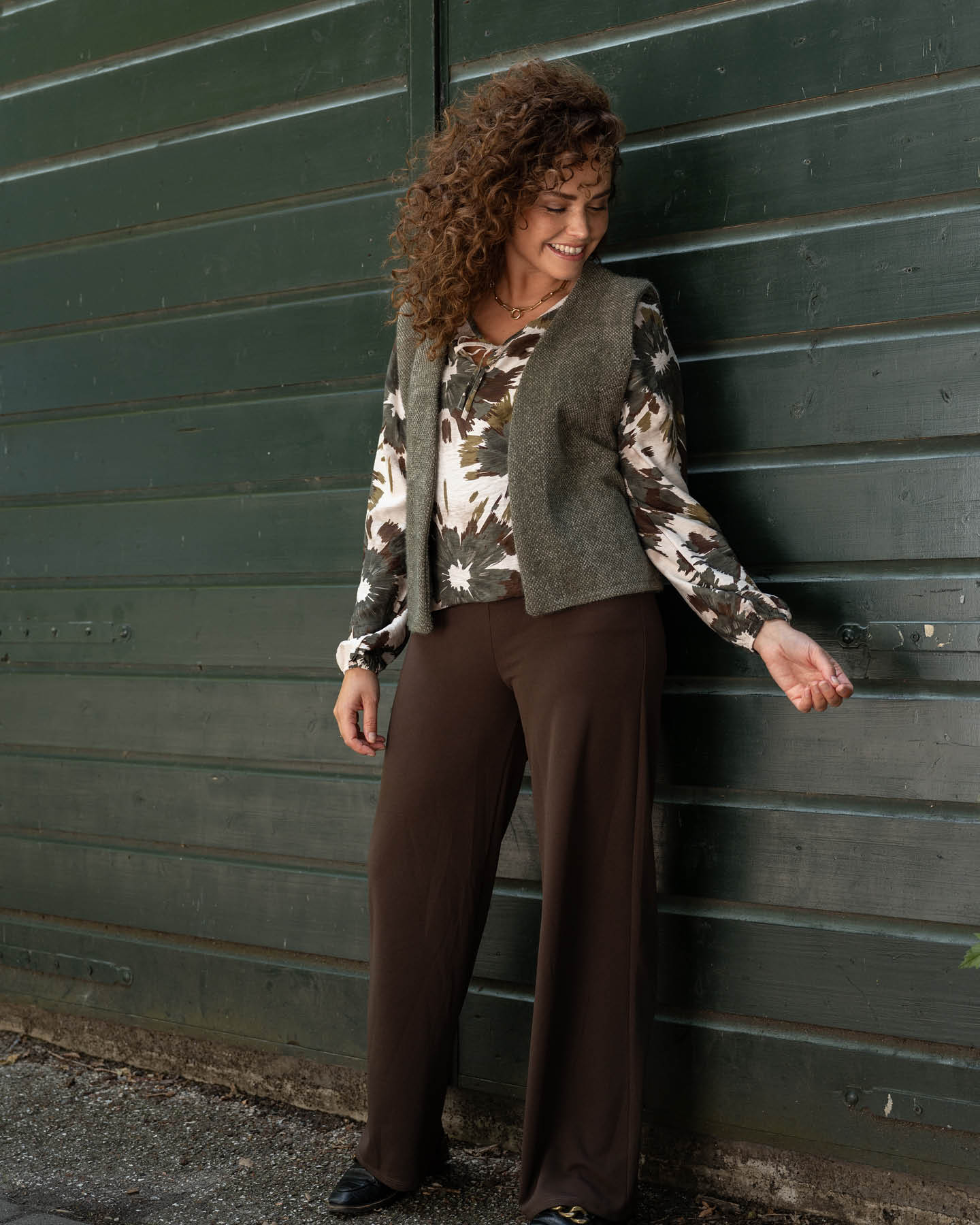 Gilet - Margriet Duffel | Army