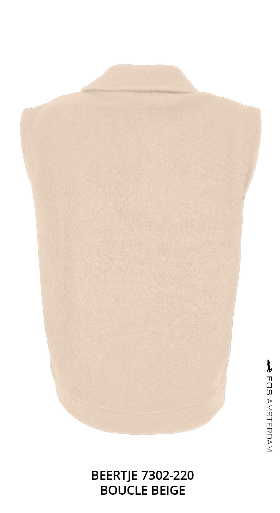 Gilet - Beertje Boucle | Beige Gilets